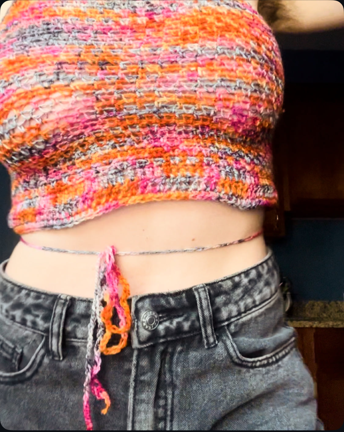 High Neck Crop Top
