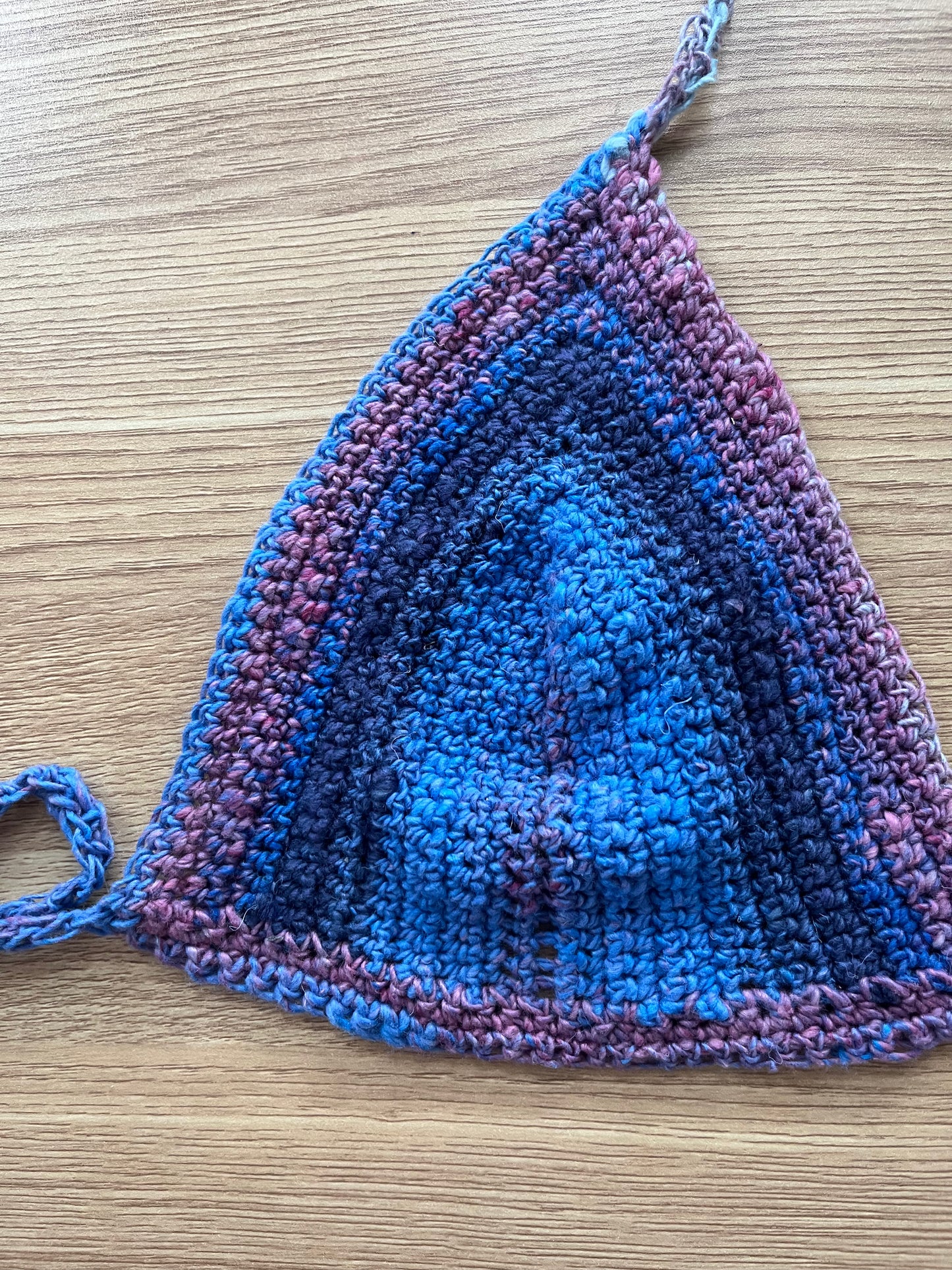 Silk/ Cotton Bikini top
